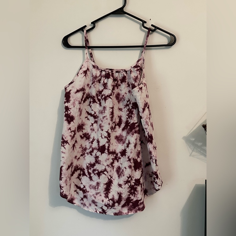 Tie Dye Thin Strap Tank Top